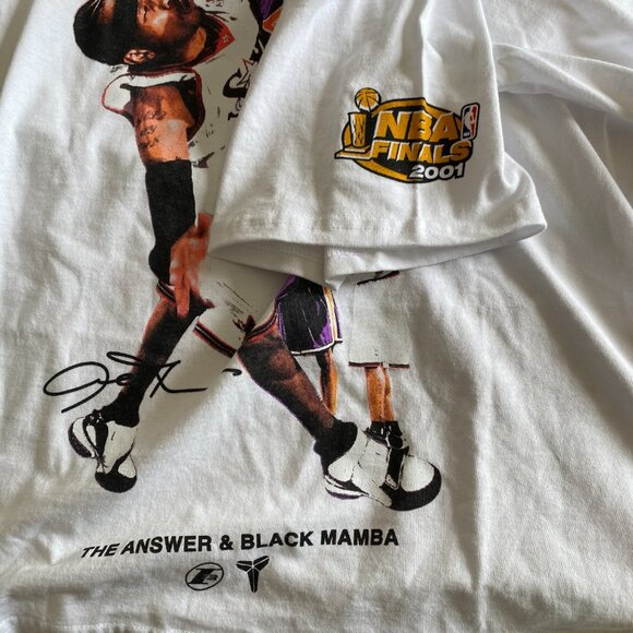 The Answer & The Black Mamba Kobe Sergio Calabasas Shirt Sz XL - Picture 5 of 12